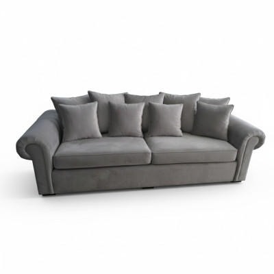 Sofa 3-seater Chesterfield upholstery classic sofas three-seater fabric couches