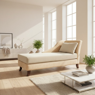Chaise longue Chaise longues Fabric Sofa Recliner Chaise Club Relax Textile