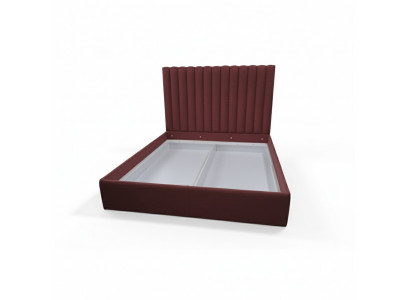 Chesterfield bed upholstery double hotel beds bedroom 180x200cm
