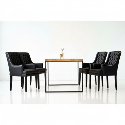 Dining table kitchen modern extendable wooden table wood tables