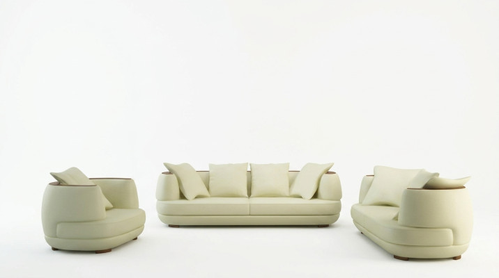 Perfect Harmony Large Leather U-Shaped Corner Sofa for a Stylish Living Room