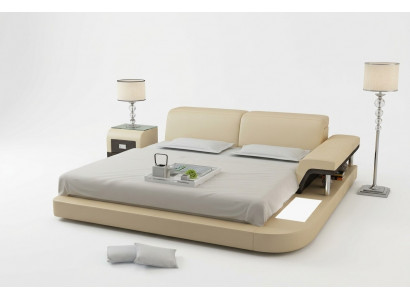 Luxury Multifunction Waterbed Double Bed Water Beds Upholstery 200x200 + USB