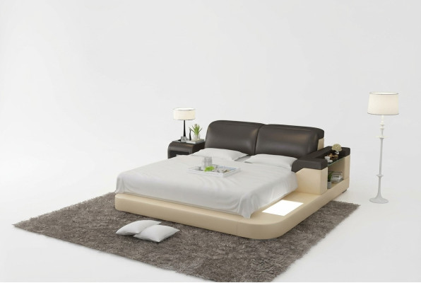 Luxury Double Multifunction Waterbed Waterbed Cushioning 200x200 + USB
