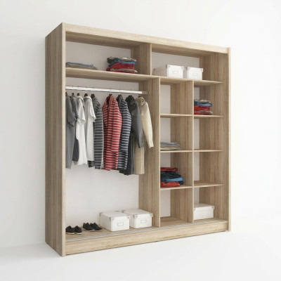Multifunctional Shelves Closet Shelf Decorative Storage Wardrobes 200cm