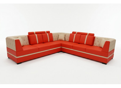Corner sofa with USB upholstery corner living room landscape designer couches textile new