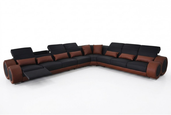 Design corner couch with USB upholstery sofa leather seating set modern sofas seating new
