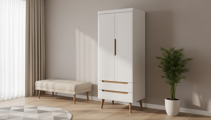 Multipurpose Shelves 80cm Cabinet Shelf Storage Wardrobe