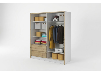 Multipurpose Shelves Wardrobe Closet Storage Shelving Unit 180cm New