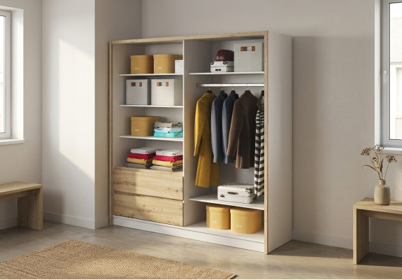 Multipurpose Cabinet Storage Shelves Wardrobe Cabinets