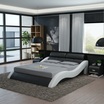 Waterbed Hotel Double Bed Beds With USB Complete Leather Bed Water Upholstered Bed