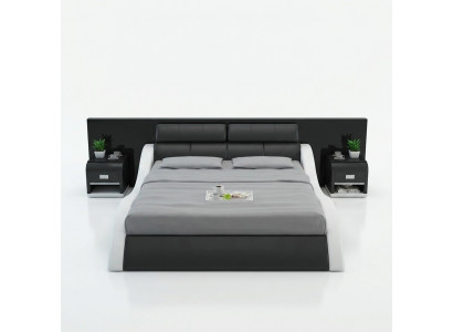Waterbed Hotel Double Bed Beds With USB Complete Leather Bed Water Upholstered Bed