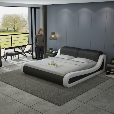 Water bed hotel double bed beds + USB complete leather bed water upholstered bed