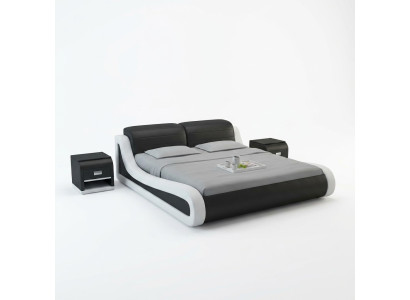 Water bed hotel double bed beds + USB complete leather bed water upholstered bed