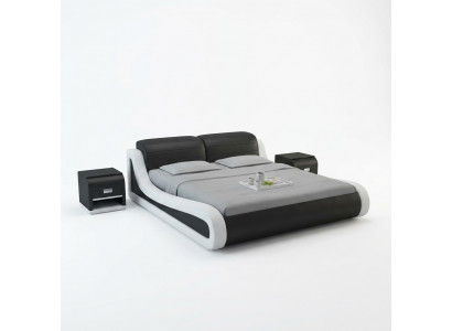 Water bed hotel double bed beds + USB complete leather bed water upholstered bed