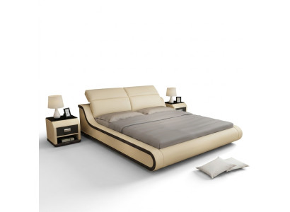 Waterbed Hotel Double Bed Beds With USB Complete Leather Bed Upholstered Bed Water