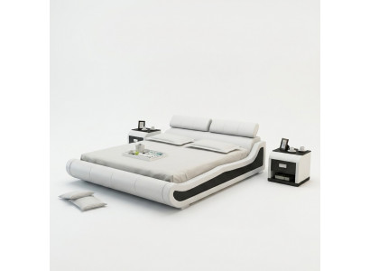 Waterbed Hotel Double Bed Beds With USB Complete Leather Bed Upholstered Bed Water