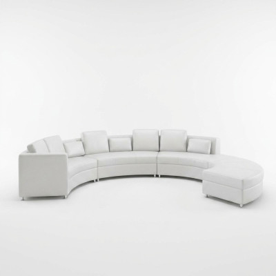 Leather sofa couch living landscape corner sofa corner set design modern sofa USB A1102