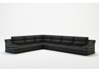 Leather sofa couch living landscape corner sofa corner design modern sofa USB A1160