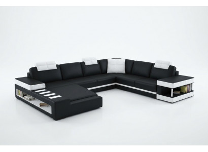 Redefining living comfort with modern aesthetics with our U-shaped corner sofa.