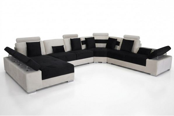 Corner sofa L-shape Yellow corner sofa Corner couch with bed storage Sofa seating area