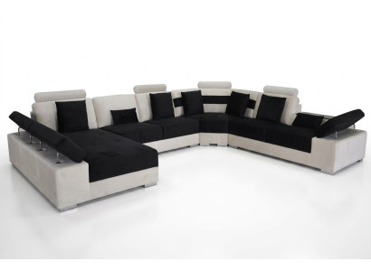 Corner sofa L-shape Yellow corner sofa Corner couch with bed storage Sofa seating area