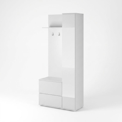 Wardrobe Wardrobe set Wardrobe shoe cabinet Mirror Panel Hallway