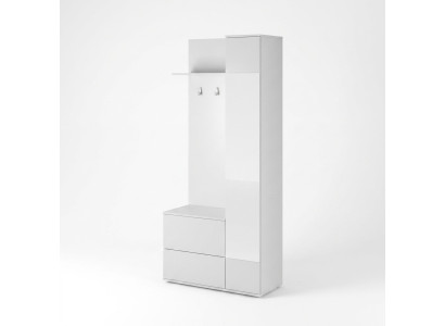 Wardrobe Wardrobe set Wardrobe shoe cabinet Mirror Panel Hallway