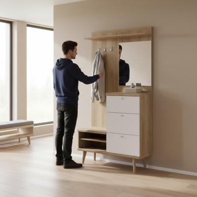 Wardrobe Wardrobe set Hallway Wardrobe Hall Set Storage