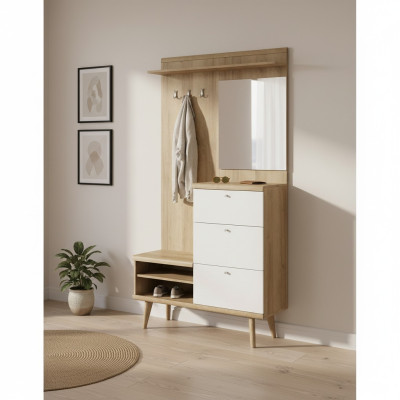 Wardrobe Wardrobe set Hallway Wardrobe Hall Set Storage