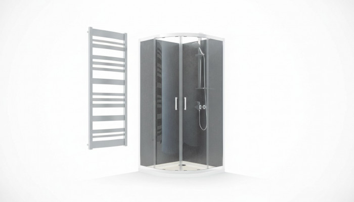 High-quality shower enclosure quarter-circle corner shower glass shower partition
