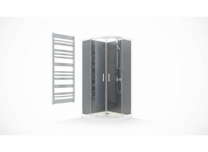 High-quality shower enclosure quarter-circle corner shower glass shower partition