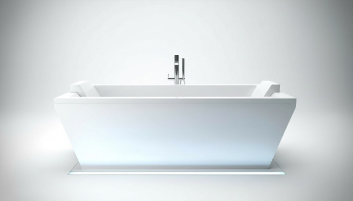 Luxury Bathtub Rectangular Freestanding Tub Bathroom Tubs