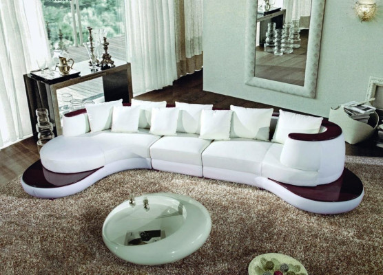 Round sofa with USB, couch, round cushions, couches, suite, corner sofa, round seat, new