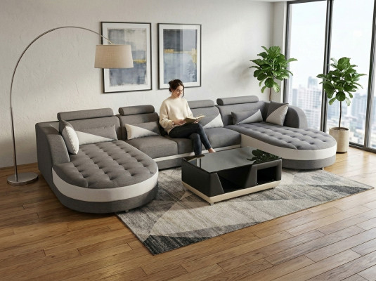 Corner sofa design corner set corner couch sofa living landscape couch upholstery table USB