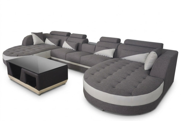 Corner sofa design corner set corner couch sofa living landscape couch upholstery table USB