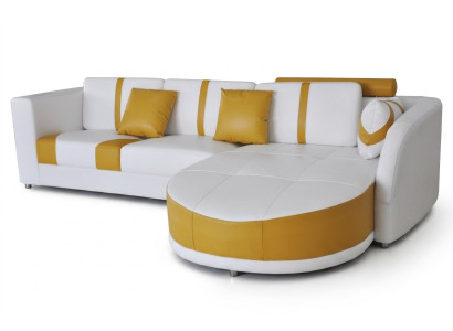 Modern sofa set corner seating leather couch upholstery corner living landscape USB