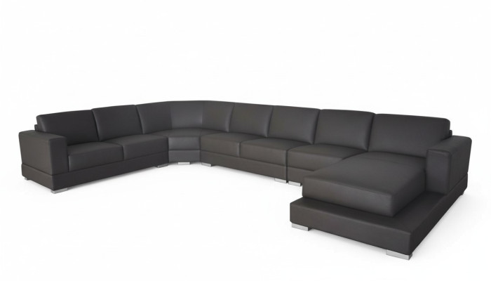 Design corner couch upholstery seating set landscape modern furniture sofas with USB new
