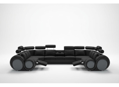 Design corner sofa with USB upholstery seat corner set sofas leather textile L-shape
