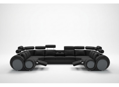 Design corner sofa with USB upholstery seat corner set sofas leather textile L-shape