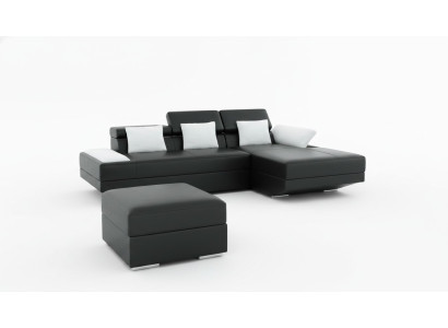 Sofa landscape with upholstery corner leather sectional sofa with USB set landscape leather 2719C New