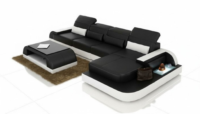 Modern Elegance The new U-shaped corner sofa with exquisite upholstery