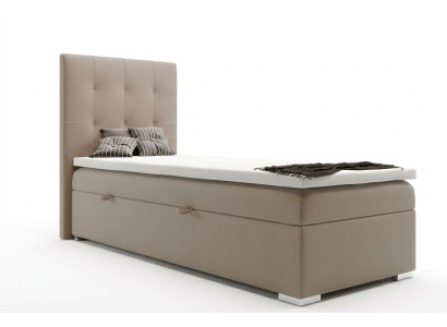 Luxury Box Spring Bed Hotel Beds Upholstered Functional Bed Frame 90x200cm
