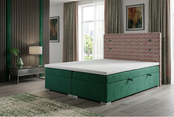 Box spring bed function hotel double complete set topper mattress beds box