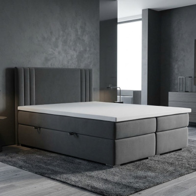 Box spring bed double hotel complete set mattress topper beds function box