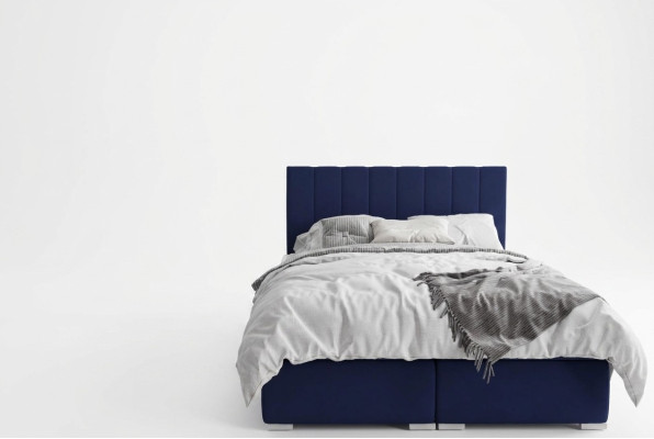 Box spring bed hotel double complete set mattress topper bed function box