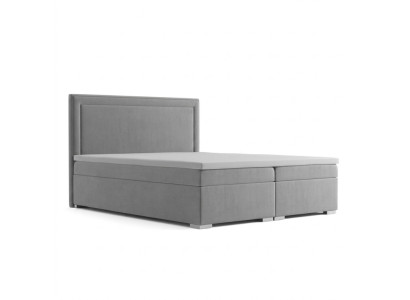 Box spring design bed hotel double beds luxury upholstery box function velvet new