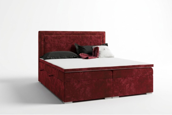 Box spring bed hotel double bed luxury beds upholstery 90/100/120/160/180x200cm