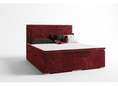Box spring bed hotel double bed luxury beds upholstery 90/100/120/160/180x200cm