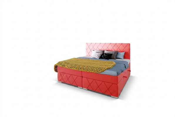 Outstanding modern double box-spring bed for the bedroom