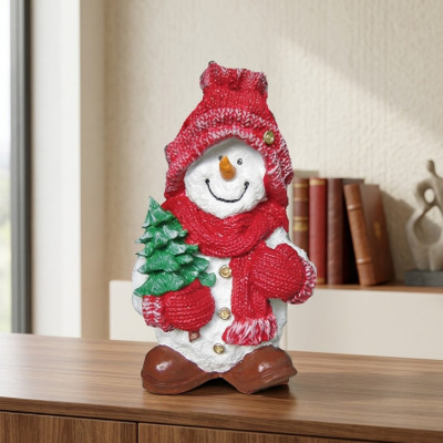 Santa Claus figure statue outdoor light decoration St. Nicholas sculpture 51cm new